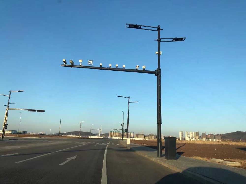 兰州市黑龙江佳木斯综合路灯杆项目